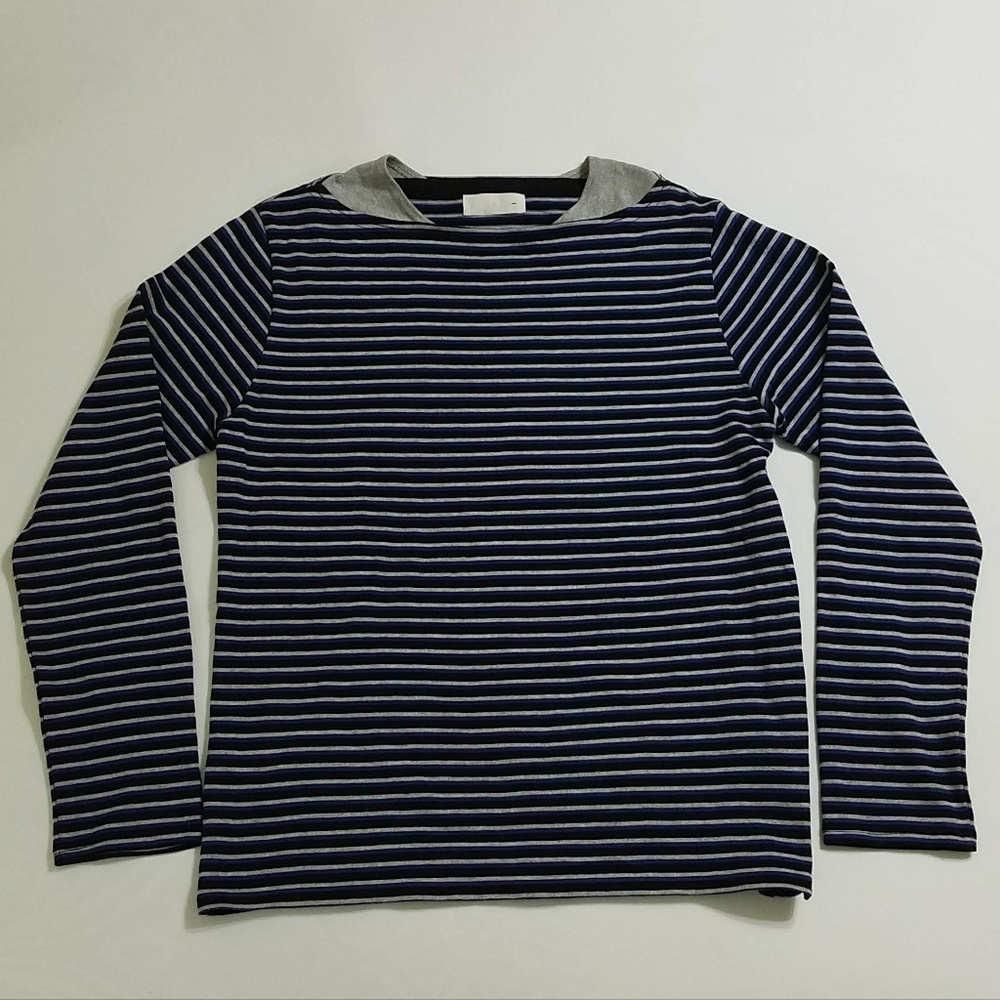 Aloha Rag Striped Top with Side Zipper AR5SMT5